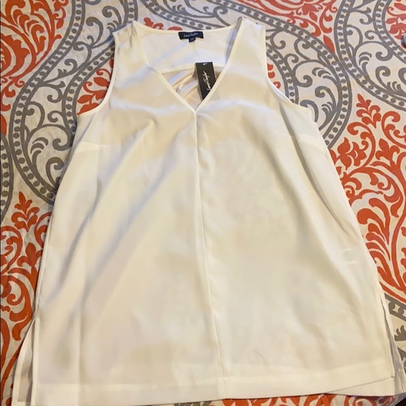 LORD & TAYLOR white blouse - Picture 1 of 3